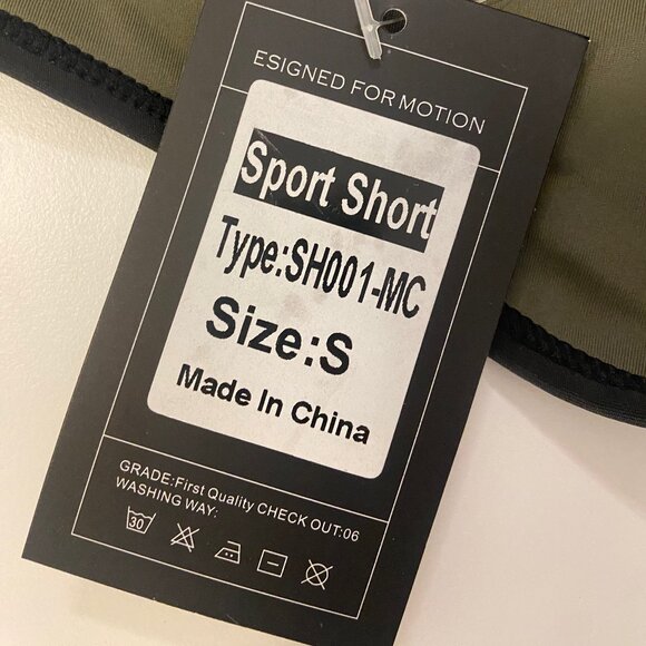 Camouflage Booty Shorts with Tag - Picture 4 of 4